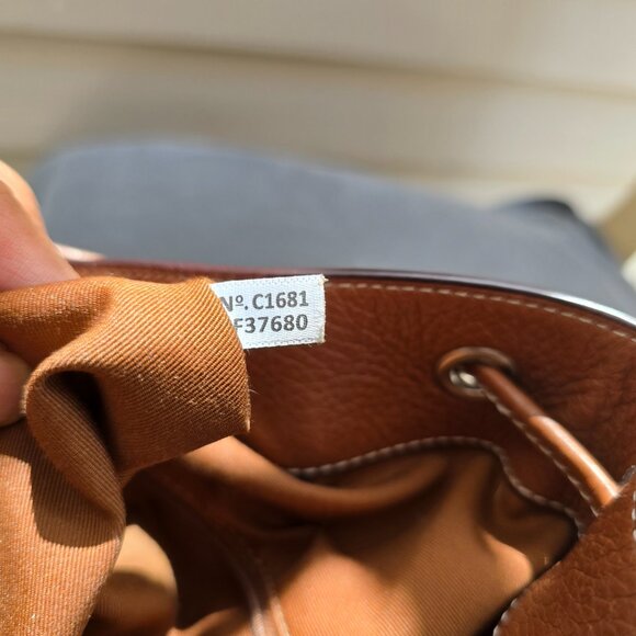Coach Leather Bucket Bag - Picture 9 of 11
